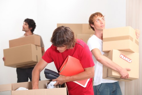 Professional packing support for a family moving in West London