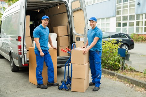 Commercial moving van service for Ealing businesses