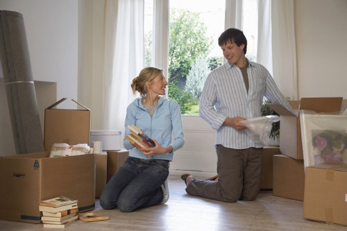 Careful furniture delivery and unloading in Ealing