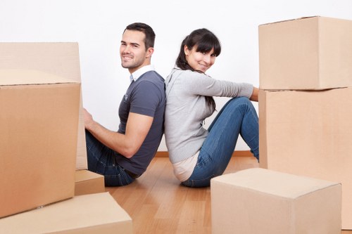 Example move jobs in Ealing including flats and busy locations
