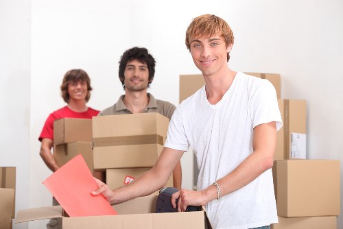 Flat removal service in Ealing with stairs and access planning
