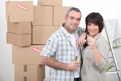 Removal team planning a move near Ealing Broadway area